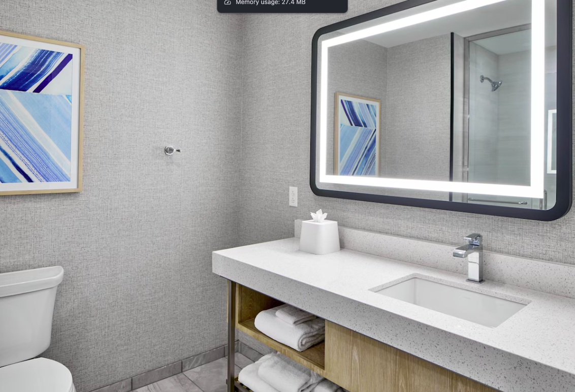 Bathroom at Embassy Suites By Hilton Gulf Shores Beach Resort